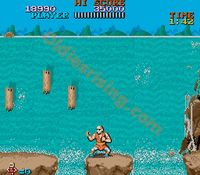 une photo d'Ã©cran de Tiger Road sur Arcade